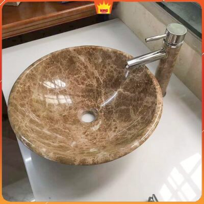 chậu đá tự nhiên travertine tròn tvq70-kingroom-2