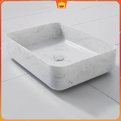 Lavabo S30 mặt đá cẩm thạch với vẻ đẹp tự nhiên