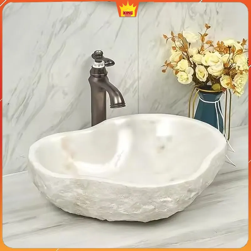 lavabo đá tự nhiên travertine dg102-kingroom-1