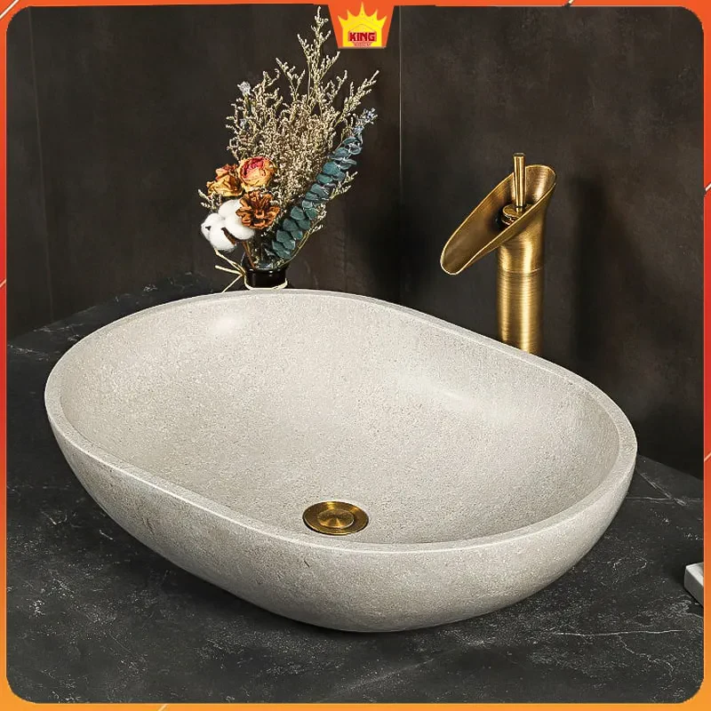 lavabo đá tự nhiên travertine ols30-kingroom-1