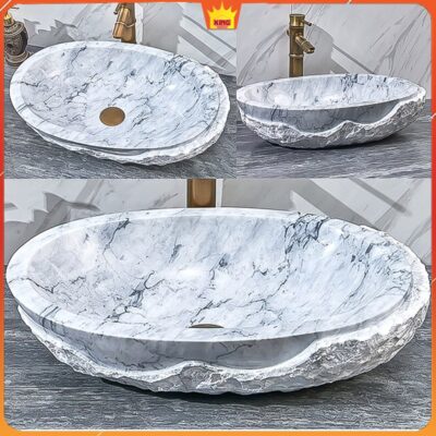 lavabo đá tự nhiên travertine tr50-kingroom-3