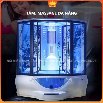 Phòng Xông Hơi SC30 đa năng với chức năng tắm và massage