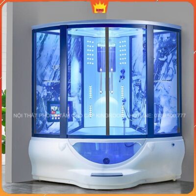 Góc nhìn từ trên cao của Phòng Xông Hơi SC30 với nội thất cao cấp