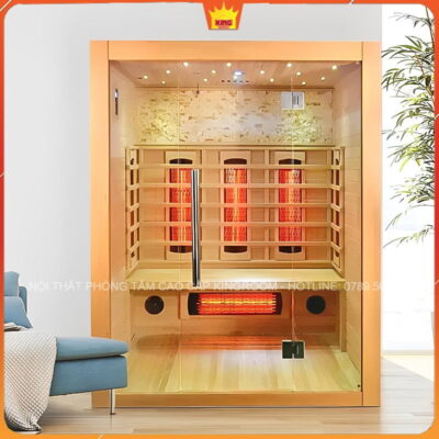 Không gian yên tĩnh của Phòng Xông Hơi Khô Hồng Ngoại KB10