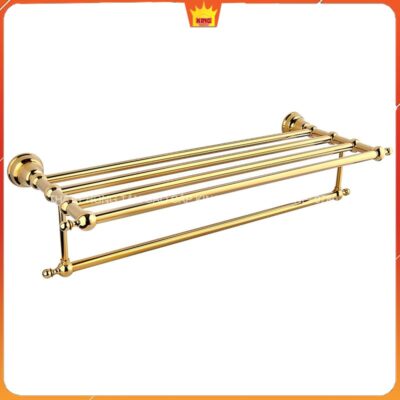 Bộ phụ kiện nhà tắm bằng đồng mạ vàng PG80
