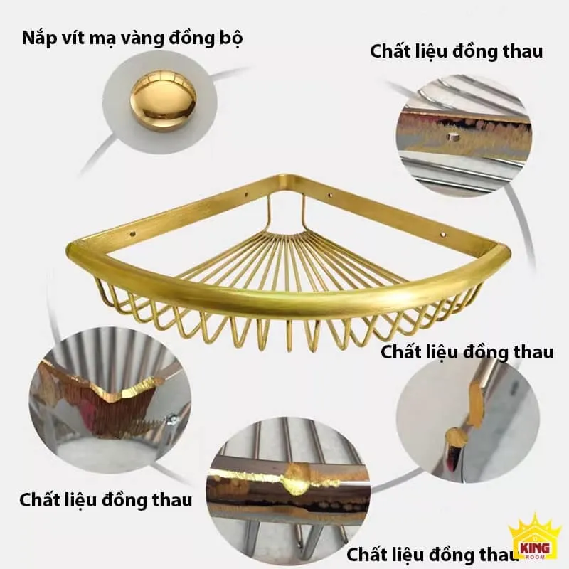 Chất liệu đồng thau giúp SG9 chắc chắn