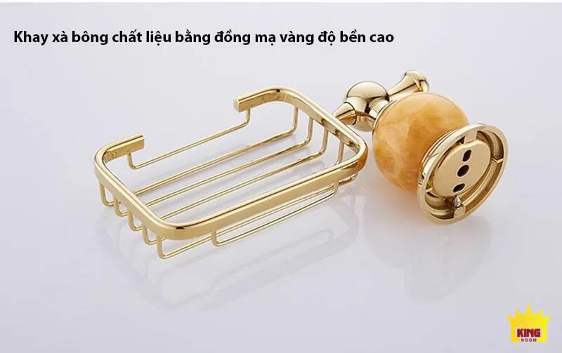 Khay đồng mạ vàng V5 với độ bền cao