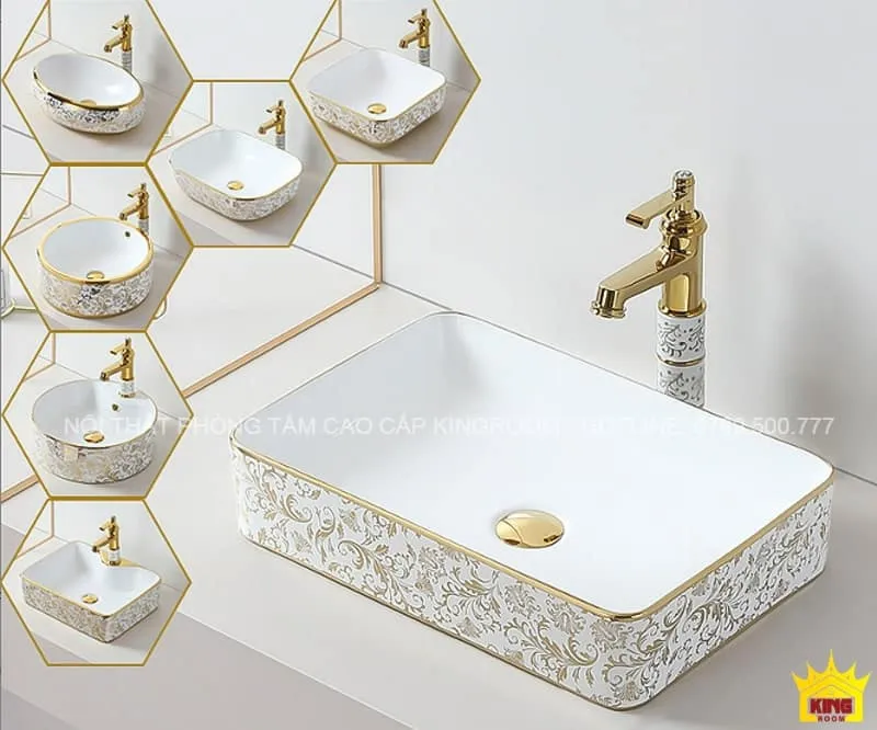 Lavabo đặt bàn có tính thẩm mỹ cao