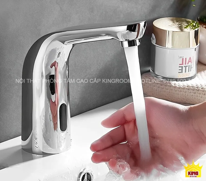 Mẫu vòi lavabo phiên bản cảm ứng Aqua LA9