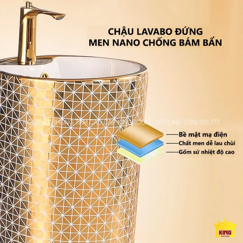 Thiết bị lavabo DE50 dễ dàng vệ sinh