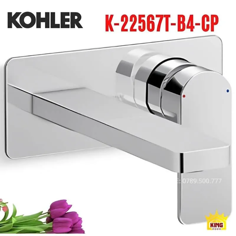 Thiết kế vòi Kohler K-22567T-B4-CP tinh tế, bắt mắt