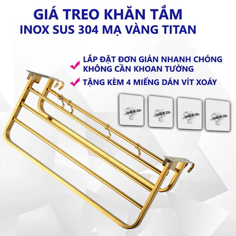 Tích hợp 4 miếng dán vít xoáy hạn chế khoan tường