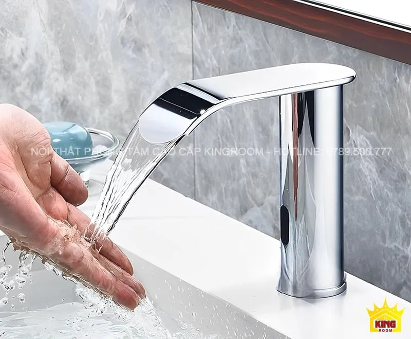 Vòi lavabo loại cảm ứng Aqua H10