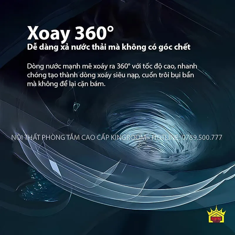 Dòng nước xả xoáy