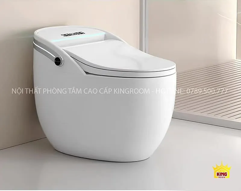 Bồn cầu thông minh KS5 màu trắng ngọc