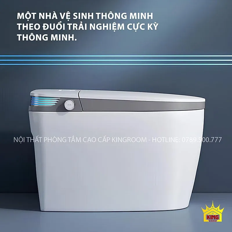 Bồn cầu thông minh NA5 với thiết kế hiện đại và công nghệ tiên tiến