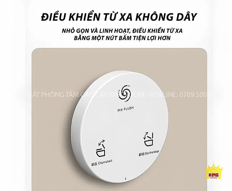 Điều khiển từ xa không dây của bồn cầu thông minh SV5