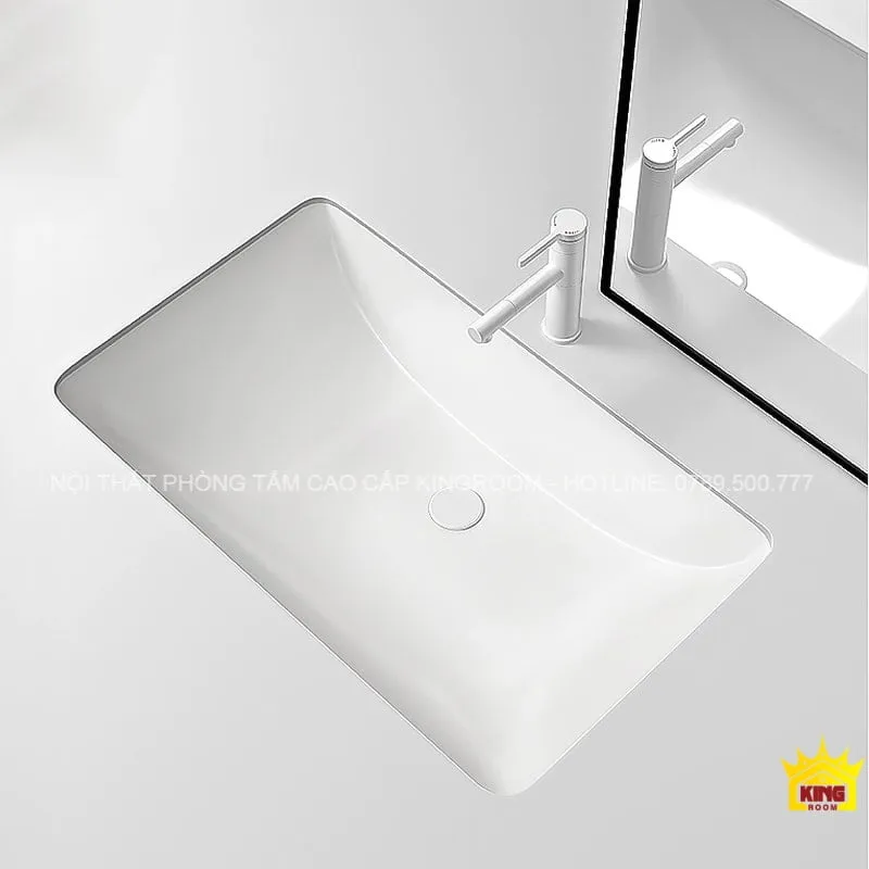 Lavabo hình chữ nhật