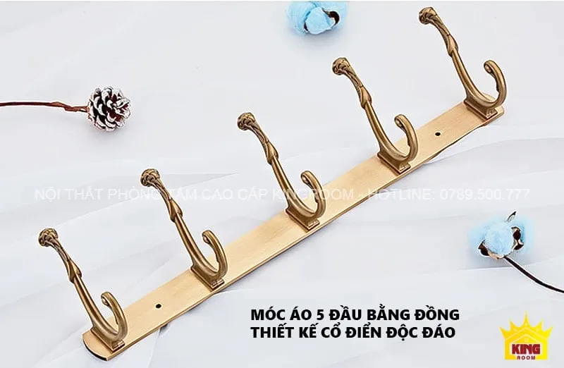 Móc treo quần áo trong bộ phụ kiện