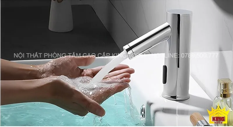 Cách tiết kiệm nước khi dùng vòi của lavabo