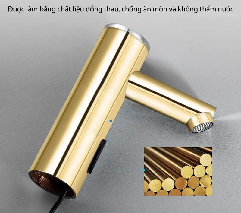 Chất liệu đồng thau giúp SQ80 tuổi thọ cao