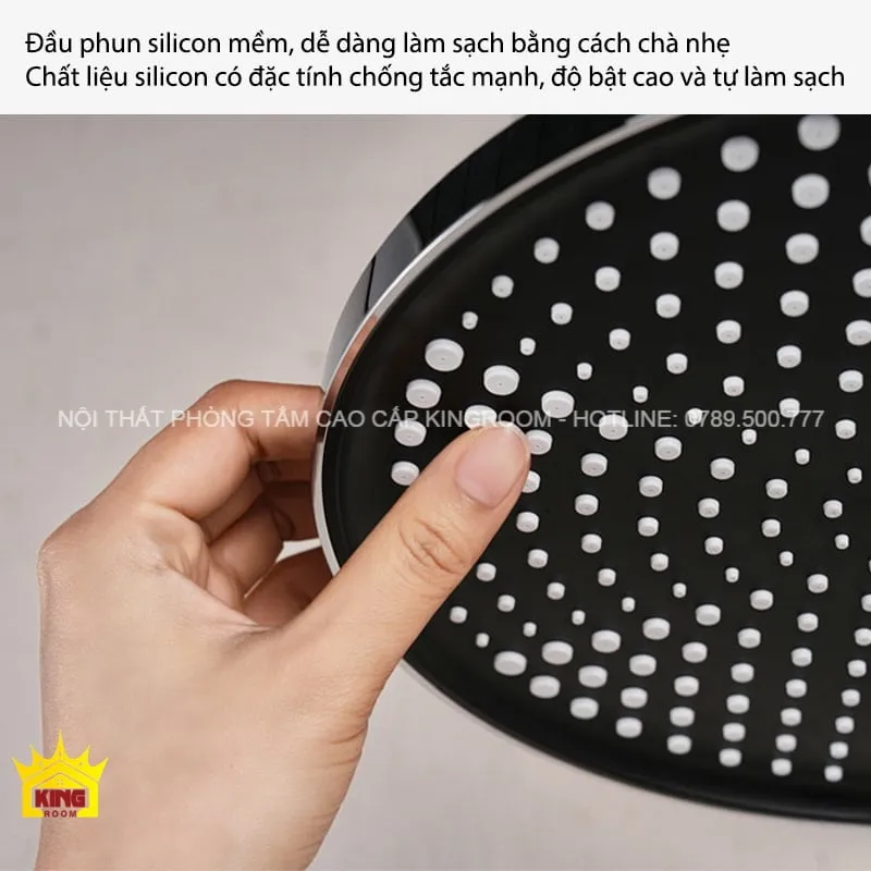 Đầu phun silicon dễ dàng làm sạch 