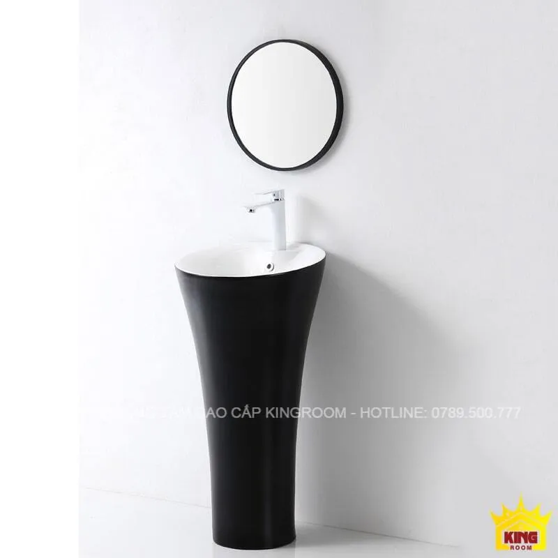 Lavabo liền khối Aqua 42S thiết kế tinh tế