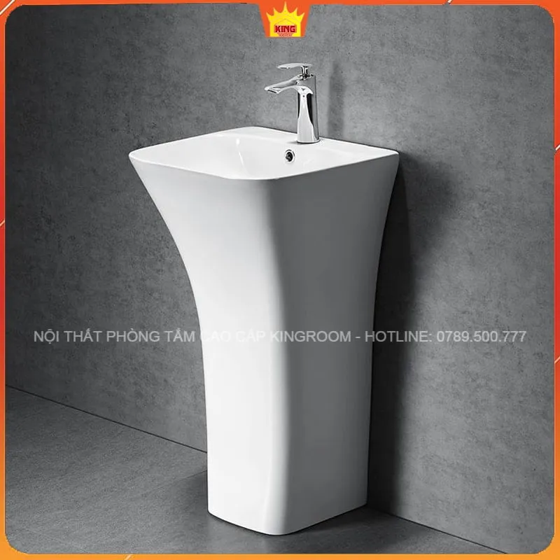 Lavabo liền khối Aqua A0T