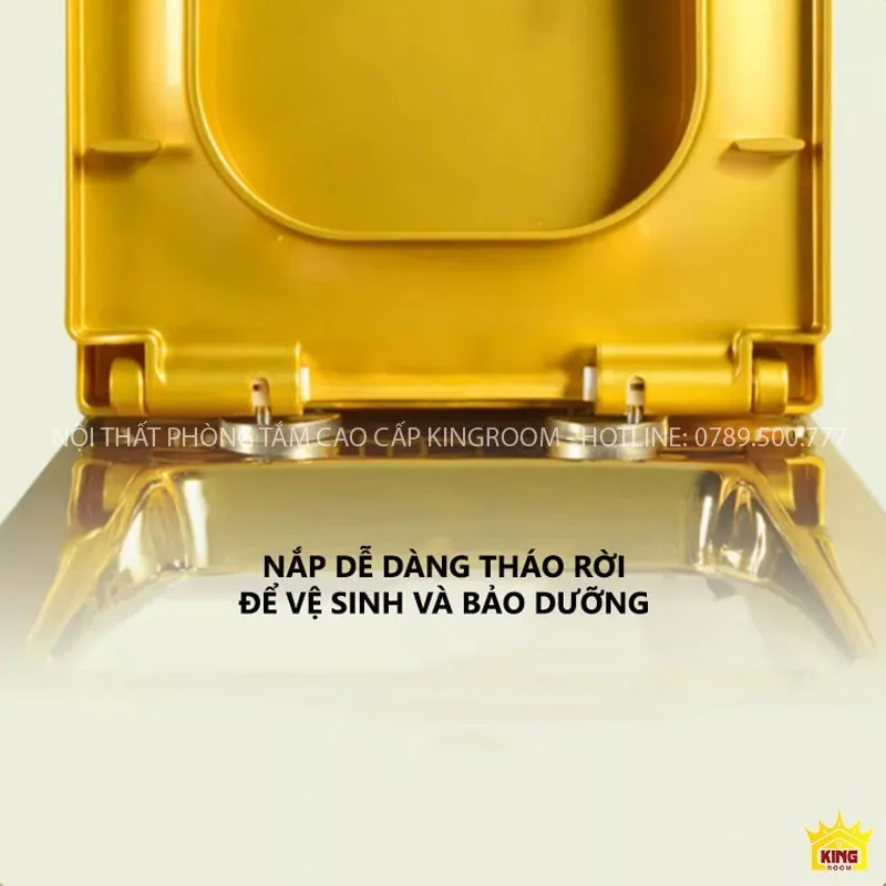 Nắp tháo rời dễ dàng