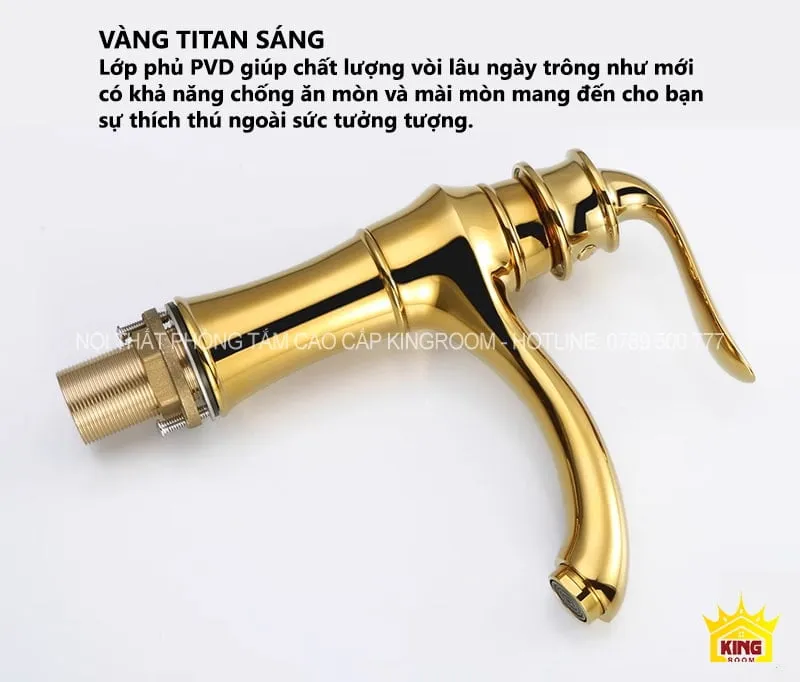 Phủ titan ngoài sáng bóng