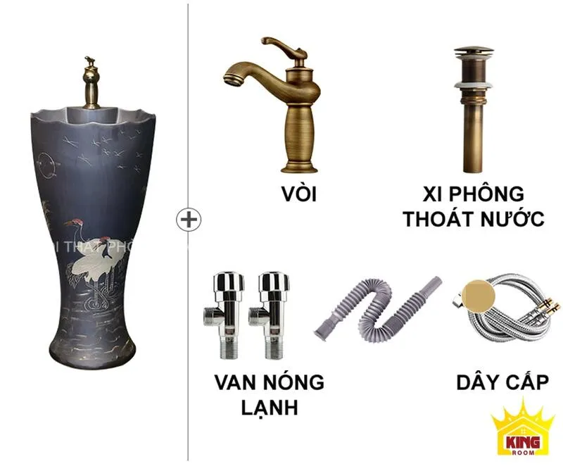 Thiết bị đi kèm mẫu sản phẩm