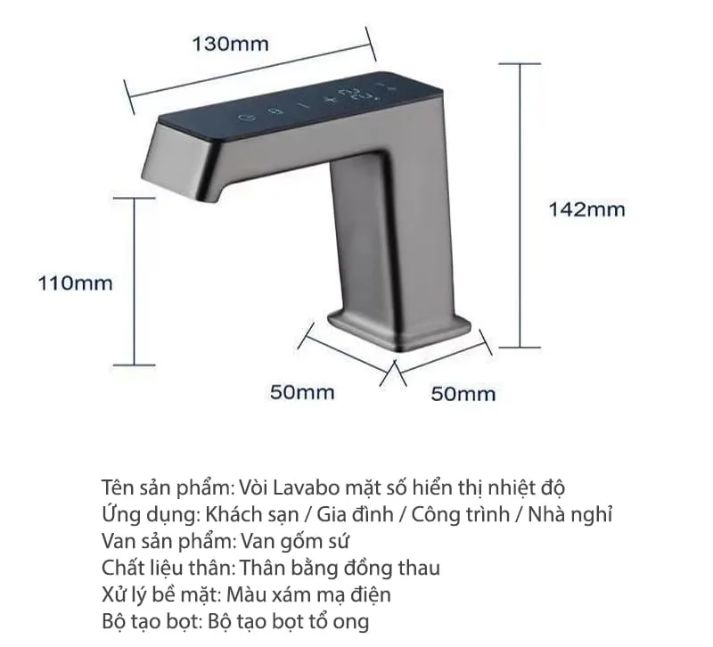 Thiết kế của vòi KS50