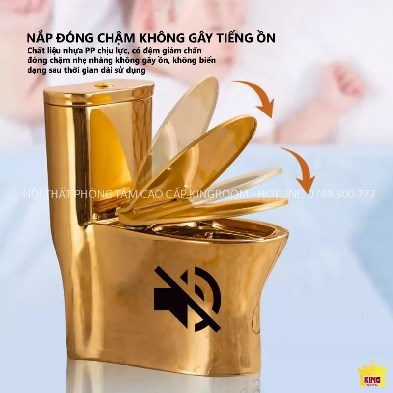 Thiết kế nắp rơi êm ái 