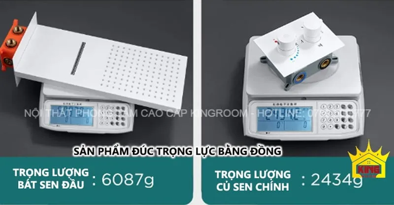 Trọng lượng nhẹ, dễ dàng lắp đặt, an toàn khi sử dụng