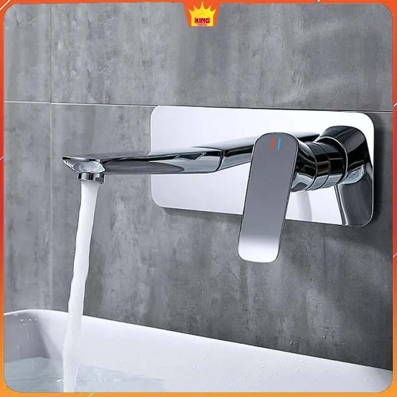 Vòi lavabo âm tường aqua 20SA