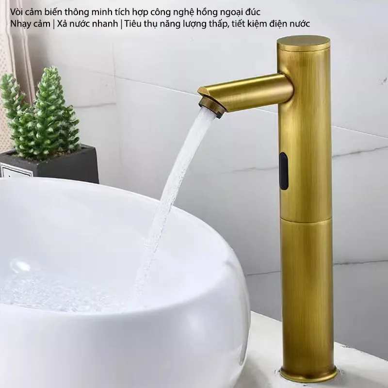 Vòi lavabo cảm ứng Aqua AD10