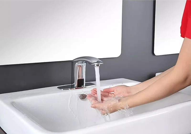 Vòi lavabo cảm ứng aqua AS20