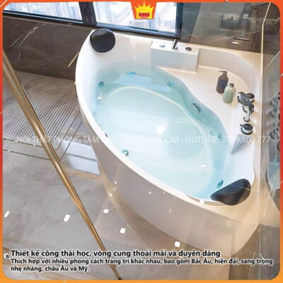 bồn tắm góc cv60