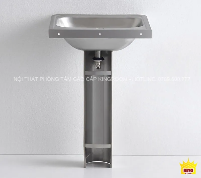 Mặt sau của Lavabo đứng Aqua CS30