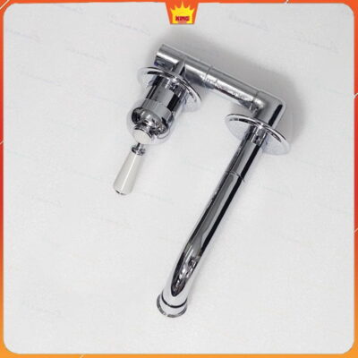 Vòi lavabo âm tường cổ điển Aqua 80RT