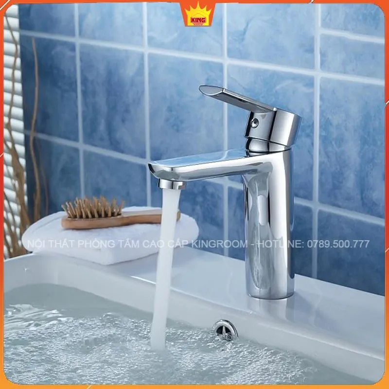 Vòi Lavabo Nóng Lạnh Aqua GH7 - Thiết kế sang trọng, phù hợp với mọi không gian phòng tắm.