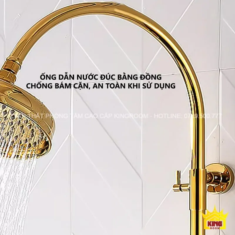 Ống dẫn nước đúc bằng đồng chống bám cặn, an toàn khi sử dụng