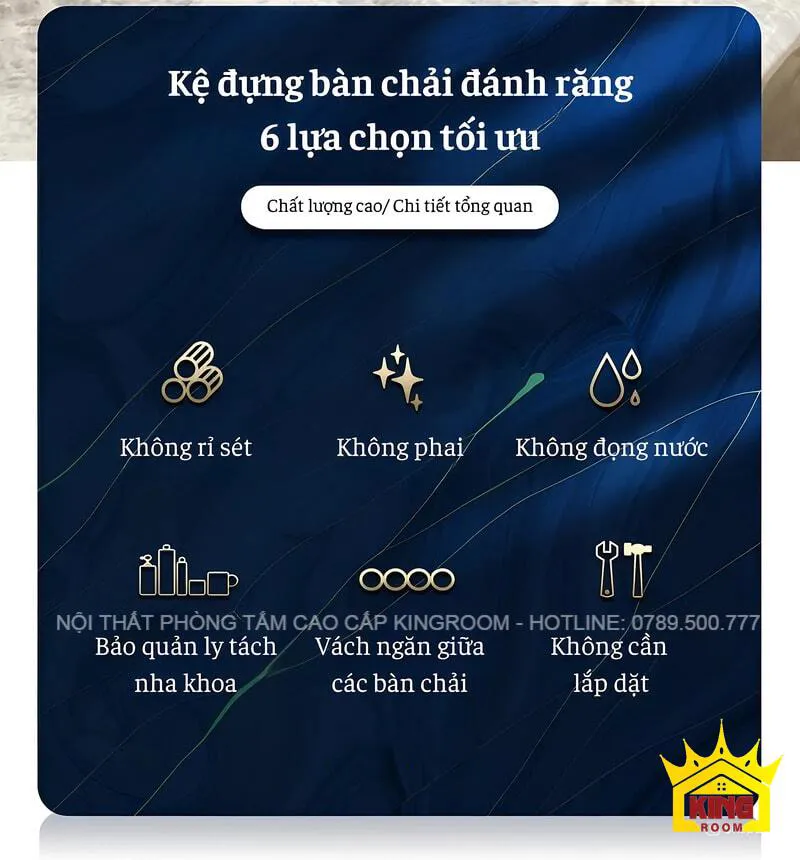 Làm từ chất liệu không rỉ sét cao cấp