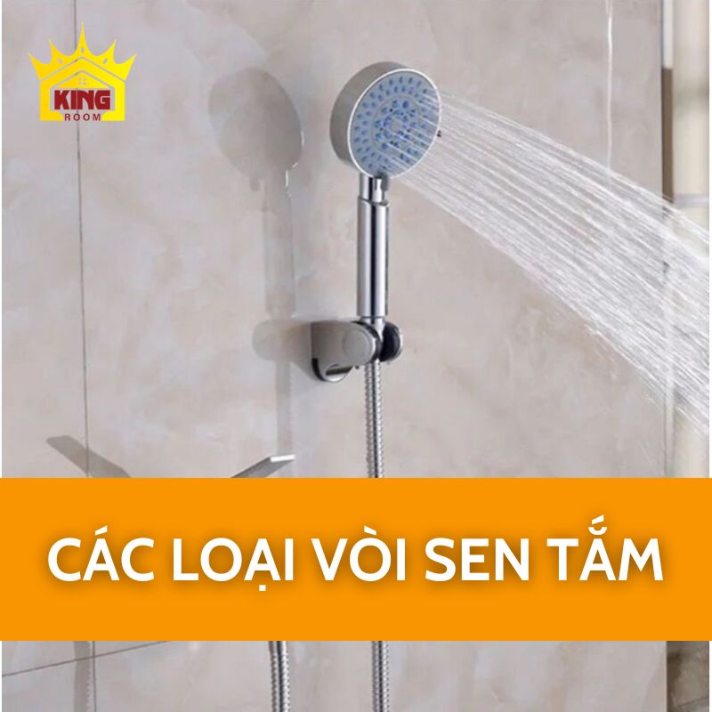 Các loại vòi sen tắm