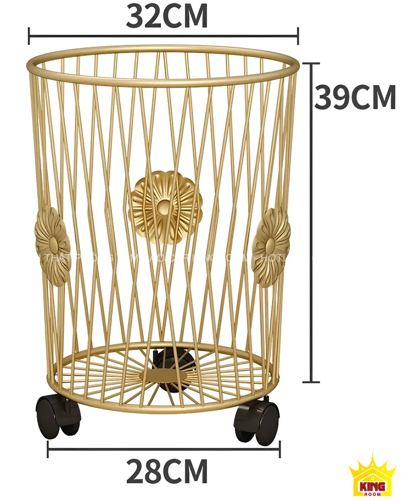 Kích thước chi tiết 32cm x 39cm, khung sắt chắc chắn.