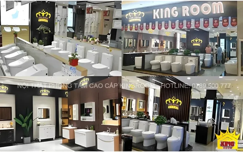 Hình ảnh showroom sang trọng của Kingroom