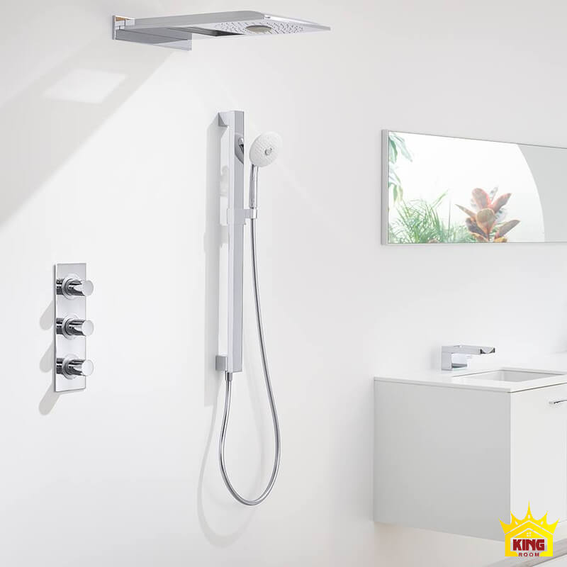 Sản phẩm sen tắm đứng loại âm tường tinh tế