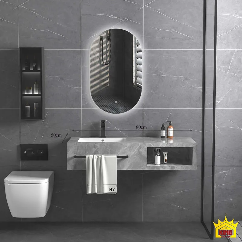 Bật mí kích thước tủ lavabo treo tường 