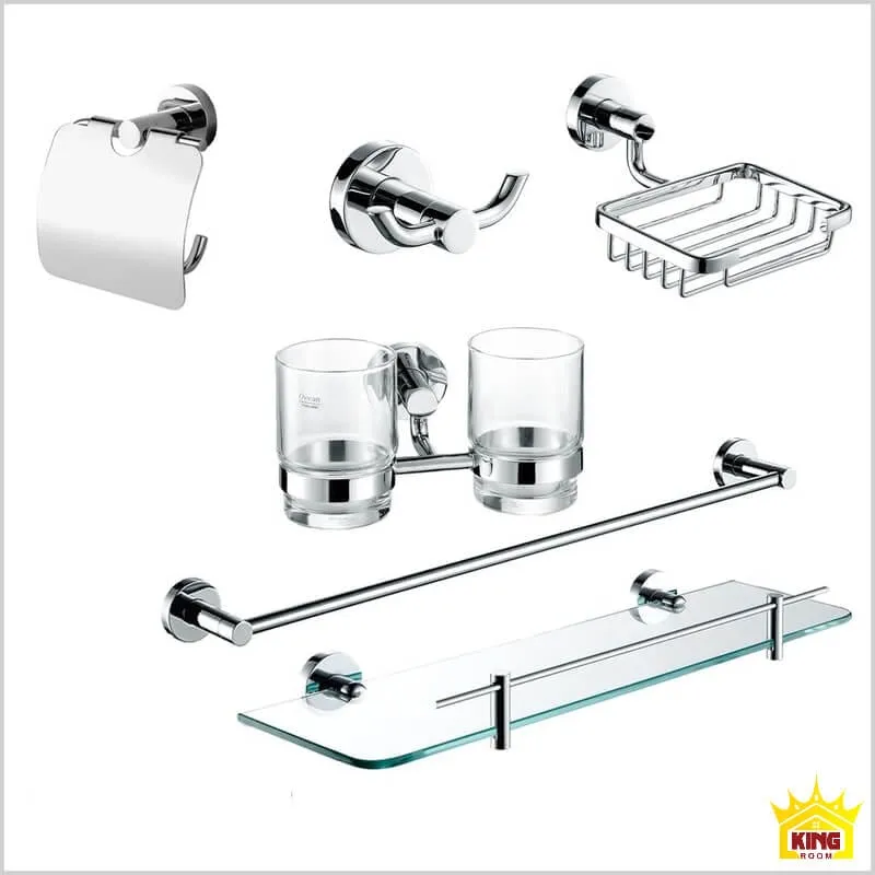 Bí quyết chọn mua phụ kiện nhà tắm bằng sứ, nhựa, inox,...