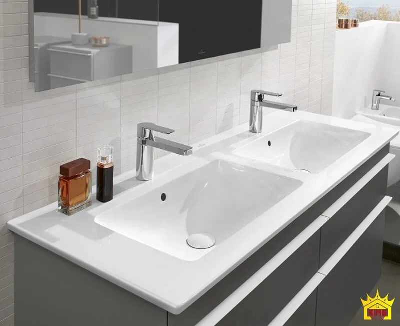 Các vật liệu thường dùng để sản xuất tủ chậu lavabo đôi 